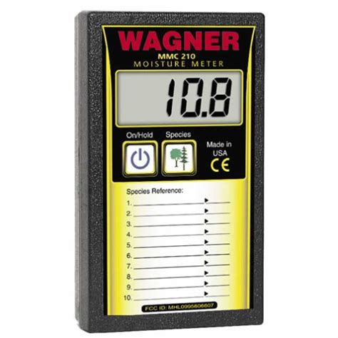 wagner moisture meter mmc210|wagner extended range humidity meter.